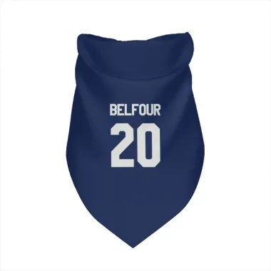 Blue Toronto Maple Leafs Ed Belfour   Dog & Cat Pet Bandana