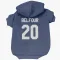 Blue Toronto Maple Leafs Ed Belfour   Dog & Cat Pet Hoodie