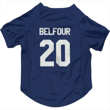 Blue Toronto Maple Leafs Ed Belfour   Dog & Cat Pet Jersey