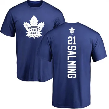 Royal Men's Borje Salming Toronto Maple Leafs Backer T-Shirt -