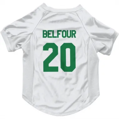 White Toronto Maple Leafs Ed Belfour   Green Dog & Cat Pet Jersey